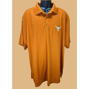 Texas Longhorn Apparel Mens Polo XXL Burnt Orange